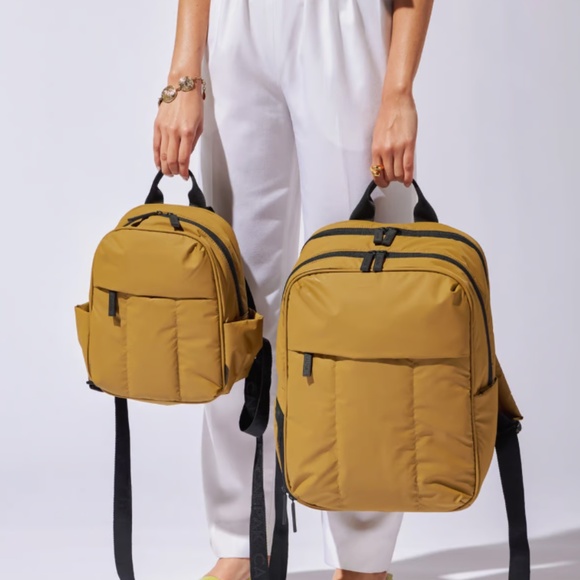 Luka Mini Backpack in Khaki - Picture 3 of 9